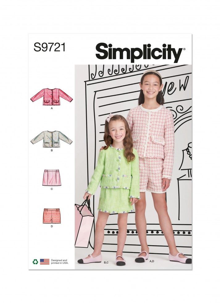 Simplicity Paper Sewing Pattern 9721
 