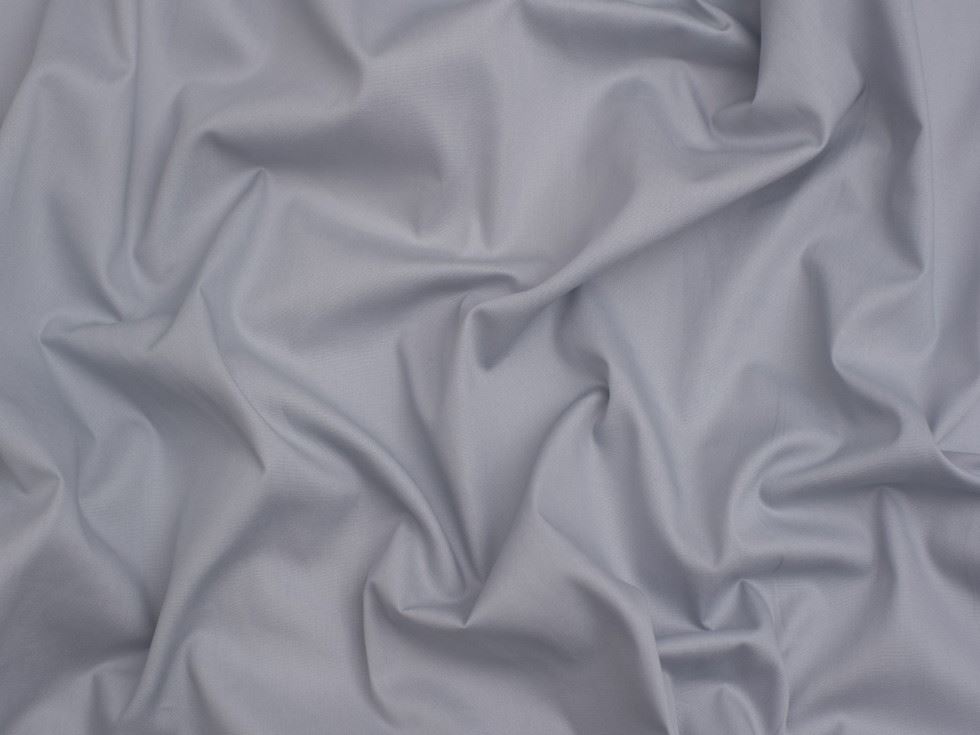 Minerva Core Range Medium 100% Cotton Poplin Fabric Light Grey
 