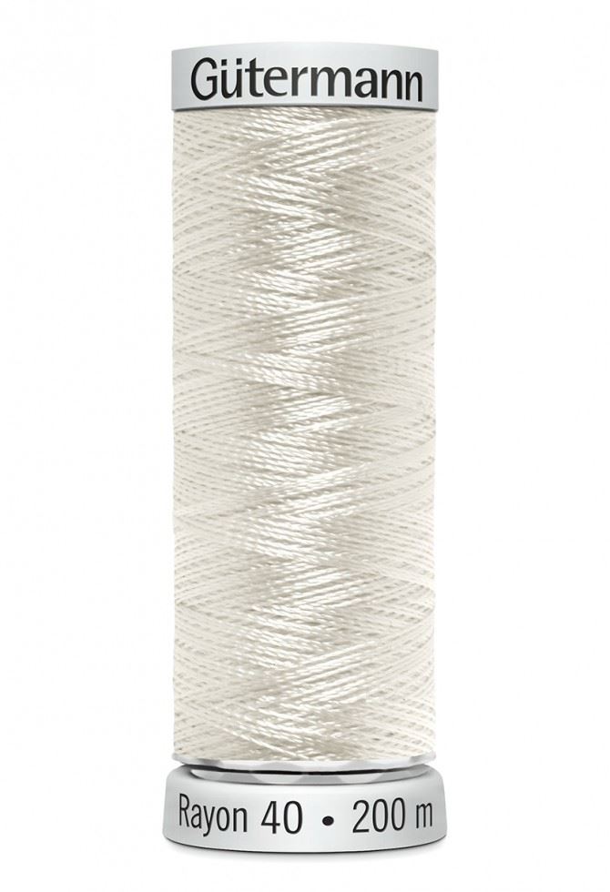 Gutermann 1071 No 40 Sulky Rayon Embroidery Thread