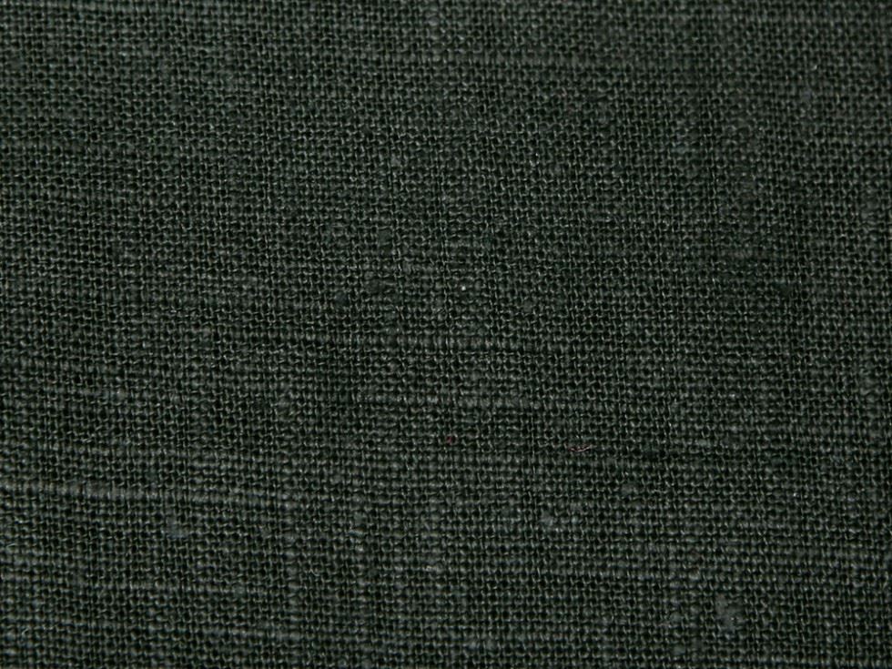 Stof France Coated Cotton Ramie Blend Fabric Black