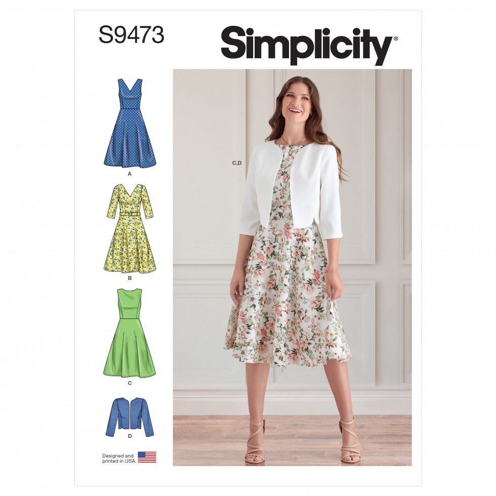 Simplicity Paper Sewing Pattern 9473
 