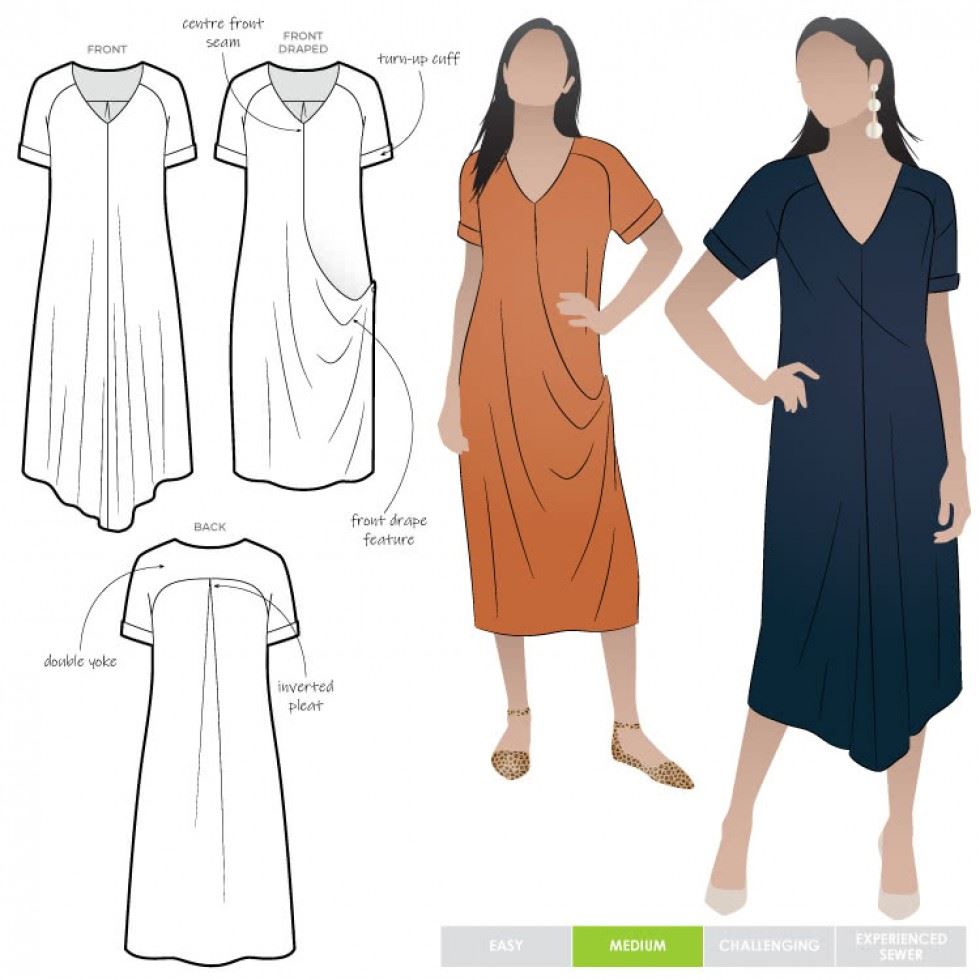 Style Arc Sewing Pattern Maeve Dress
