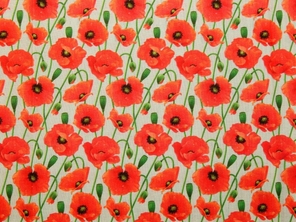 Beige Deadstock 100% Cotton Fabric