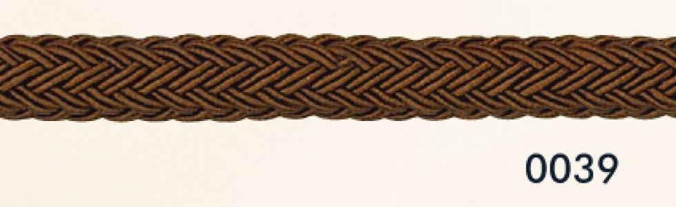Braided Gimp Cord (Value Roll) Chocolate Brown
 