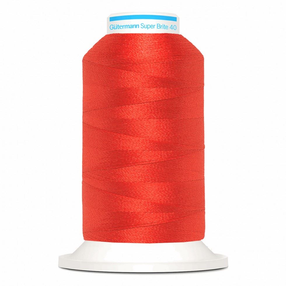 Gutermann 5767 Super Brite Polyester 40 Embroidery Thread