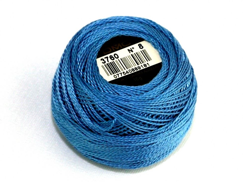 Dmc 3760 Size 8 Cotton Perle Thread