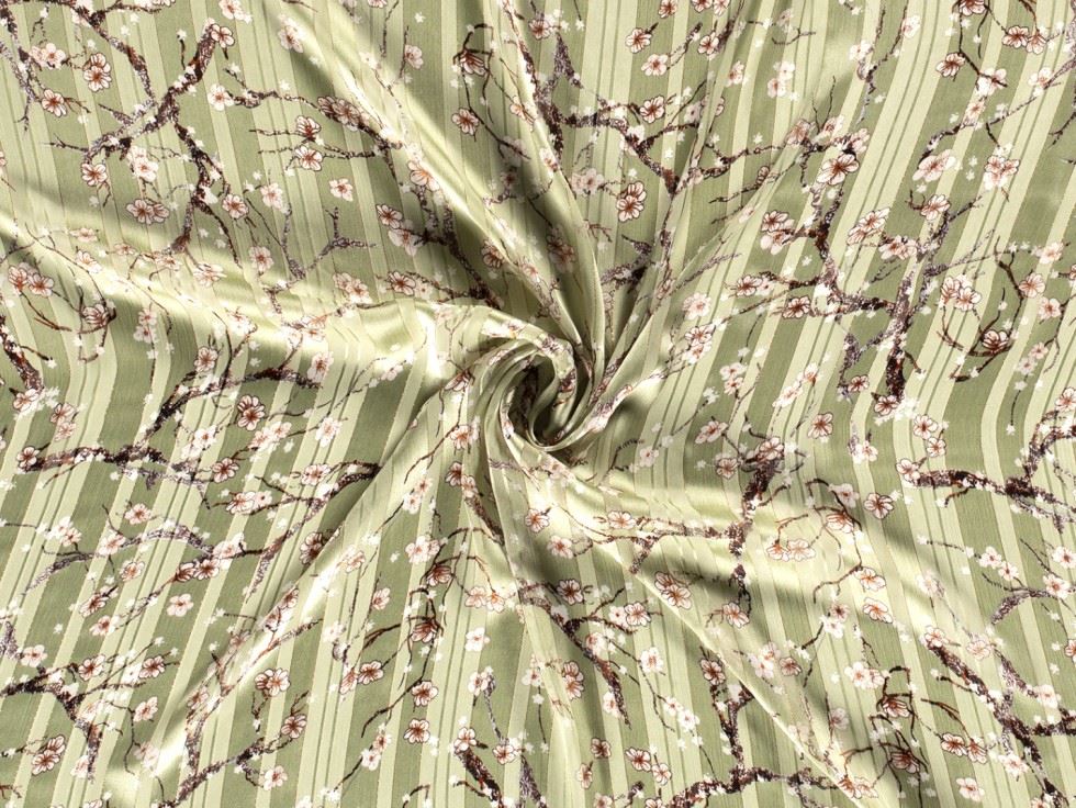 Sheer Chiffon Fabric Green
 
