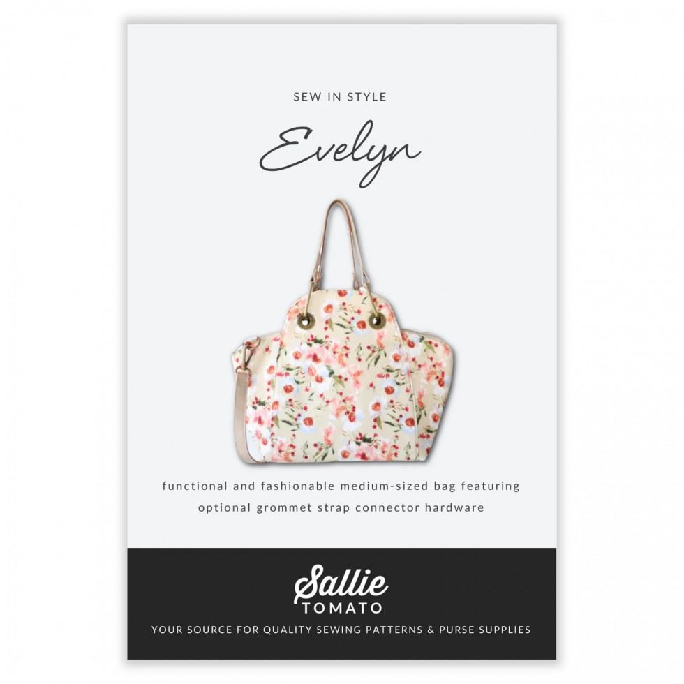 Sallie Tomato Sewing Pattern Evelyn Bag
