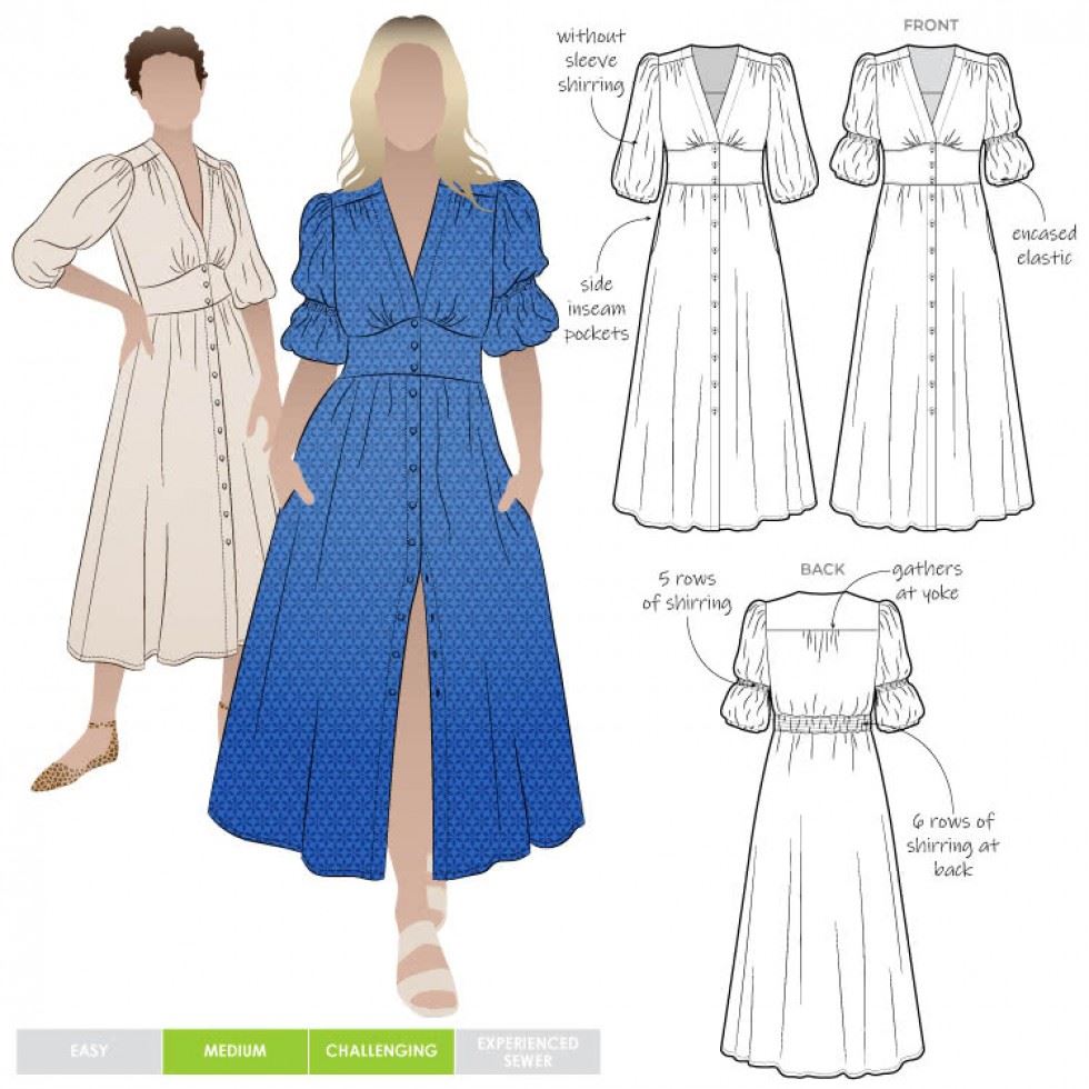 Style Arc Sewing Pattern Belle Dress