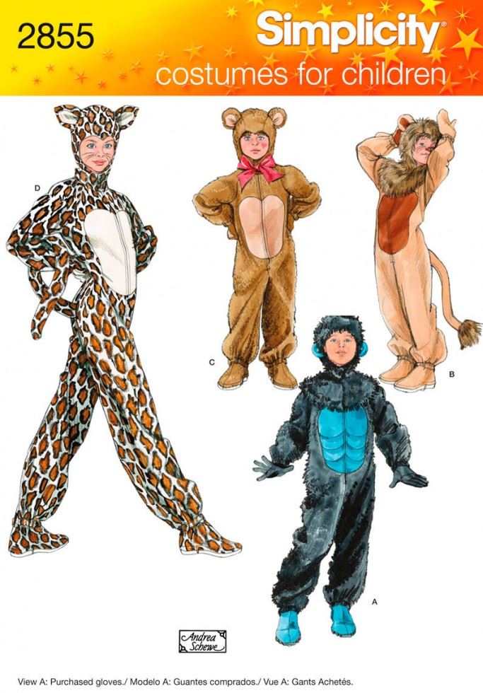 Simplicity Paper Sewing Pattern 2855
 