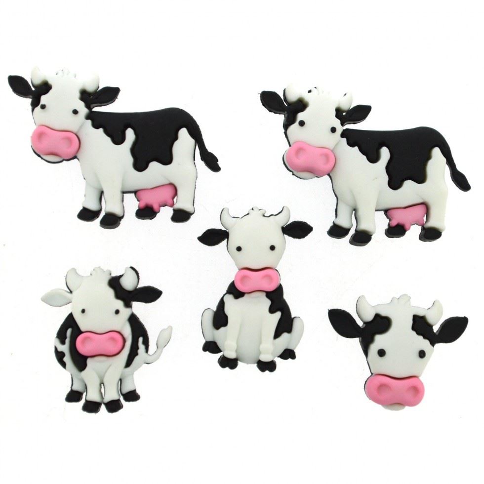 Dress It Up Mooove It Buttons