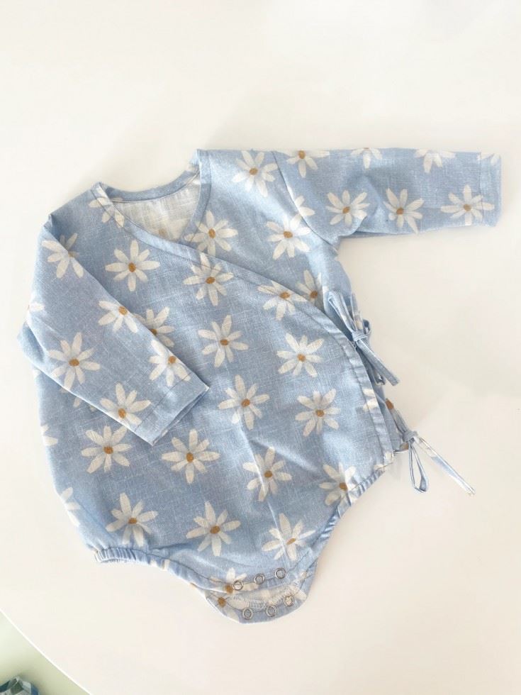 Common Stitch Paper Sewing Pattern Baby Bellbird Romper & Top
 