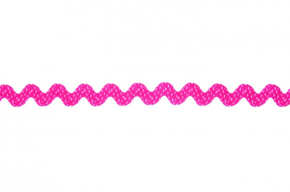 Essential Trimmings Pink Spotty Ric Rac Trim (Value Roll)