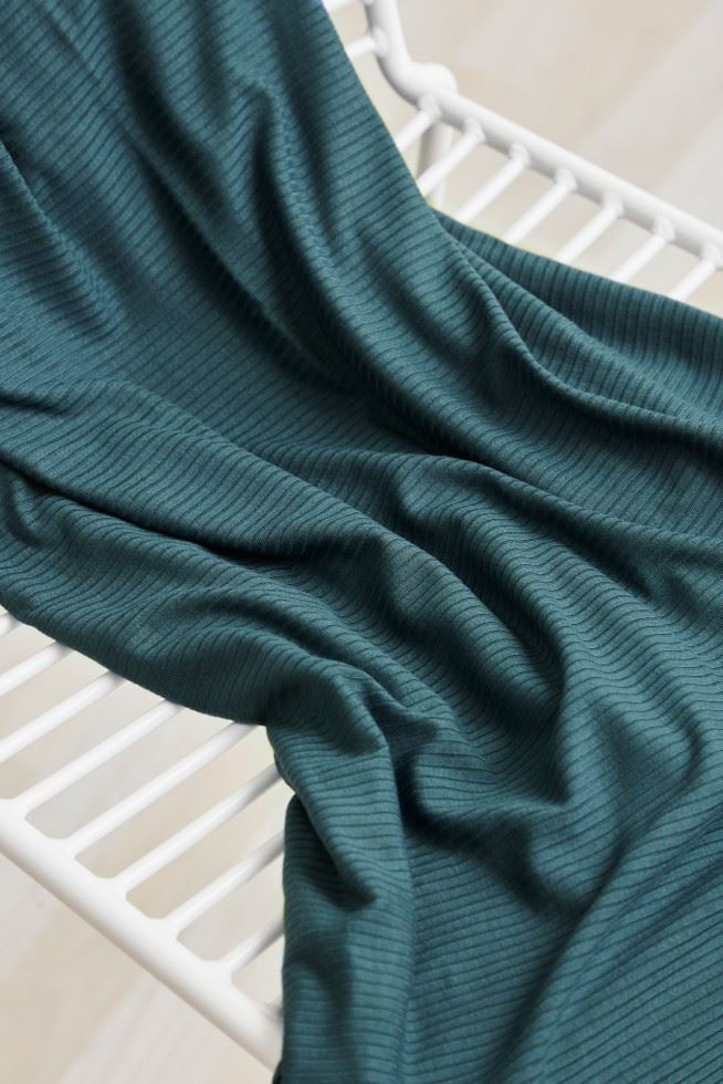 Meet MILK Derby Tencel Modal Rib Stretch Knit Fabric 130cm/52" Wide - per metre - Picture 31 of 38