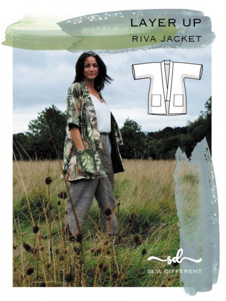 Sew Different Paper Sewing Pattern Riva Jacket
 