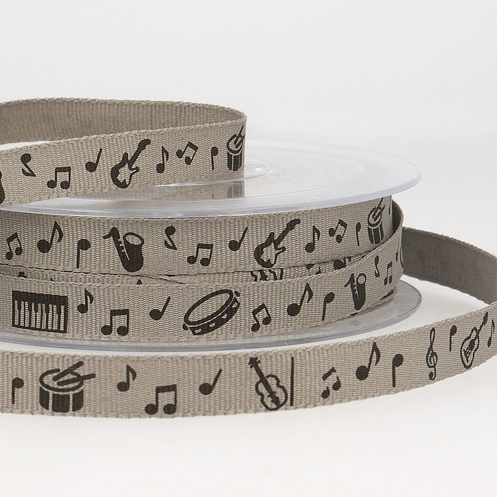 Stephanoise Piano Ribbon White