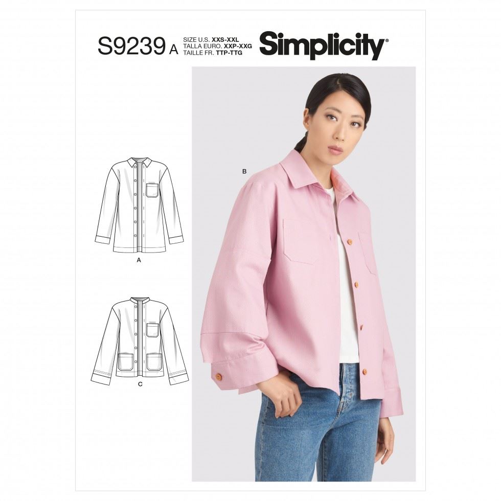 Minerva Sewing Pattern 9239 Simplicity Simplicity-9239-A