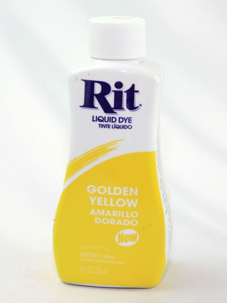 Rit Liquid Fabric Dye Golden Yellow
 