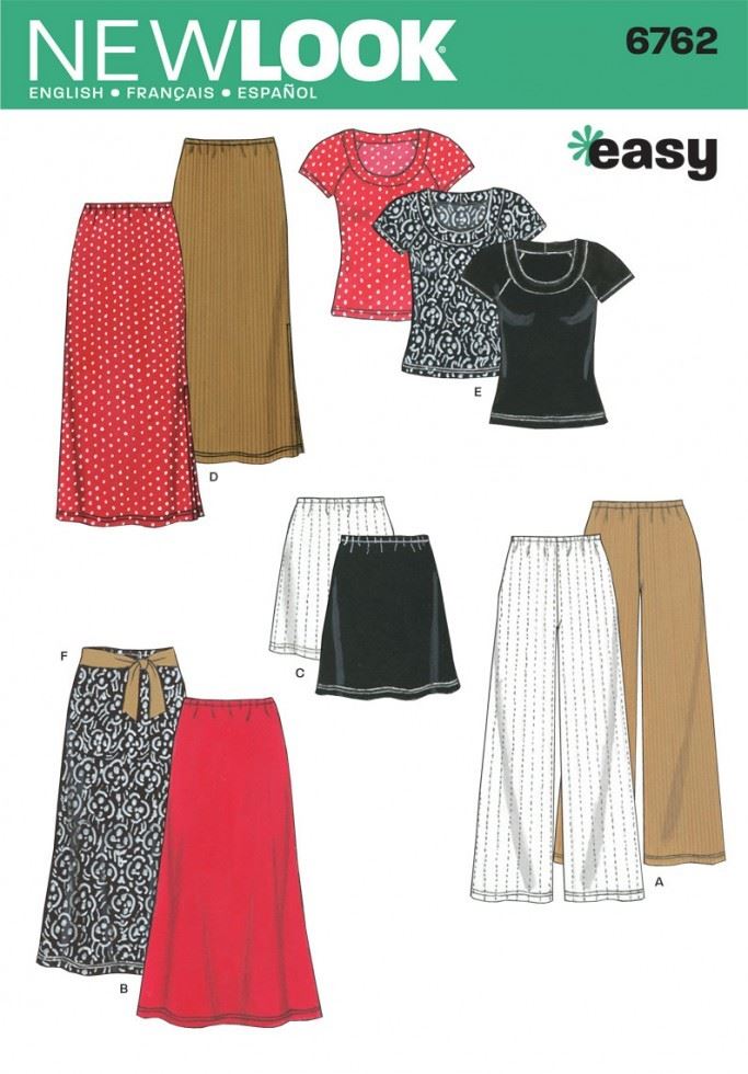 New Look Paper Sewing Pattern 6762