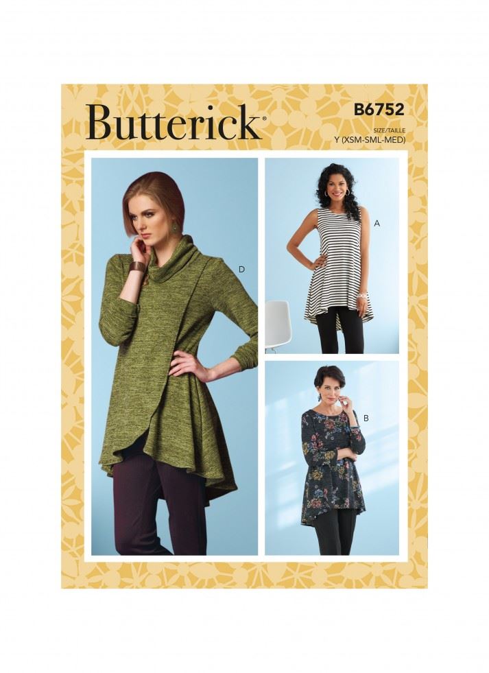 Butterick Paper Sewing Pattern 6752
 