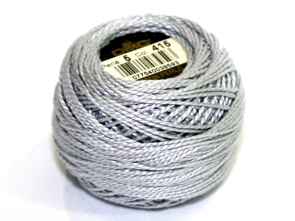 Dmc Size 5 Cotton Perle Thread 415