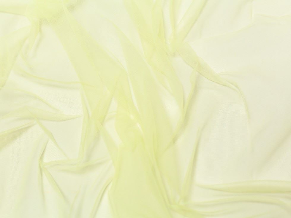 Minerva Core Range Dolce Vita Soft Italian Tulle Fabric Giallino
 