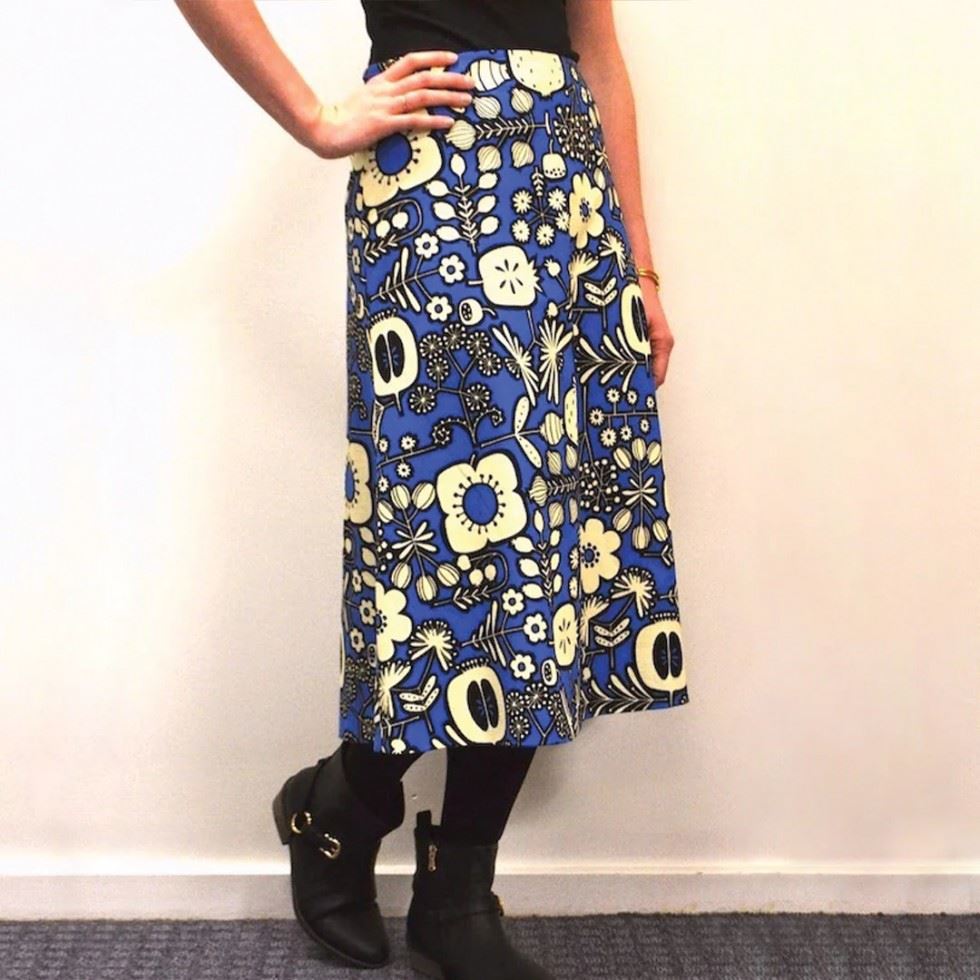Tessuti Sewing Pattern Libby A Line Skirt