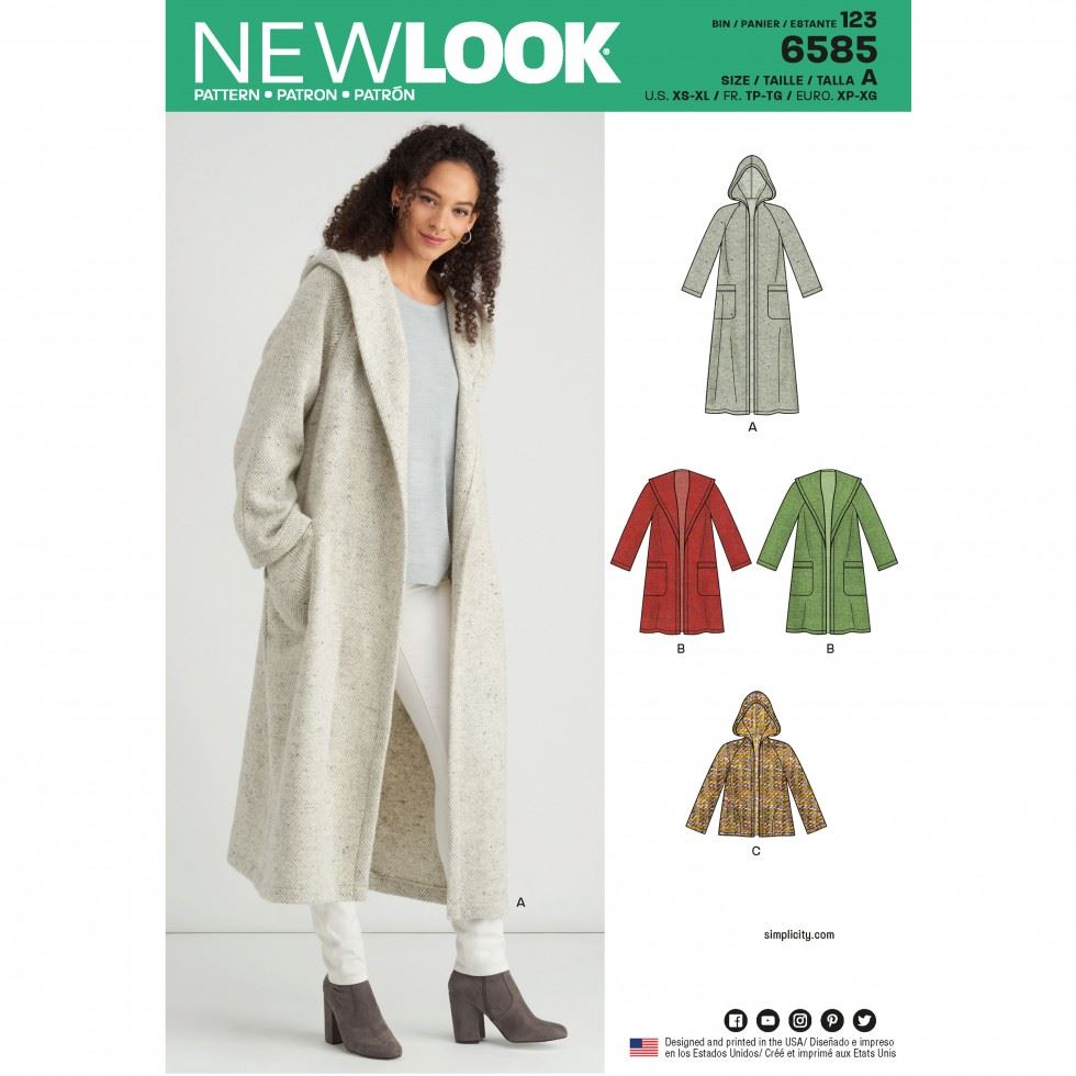 New Look Paper Sewing Pattern 6585
 