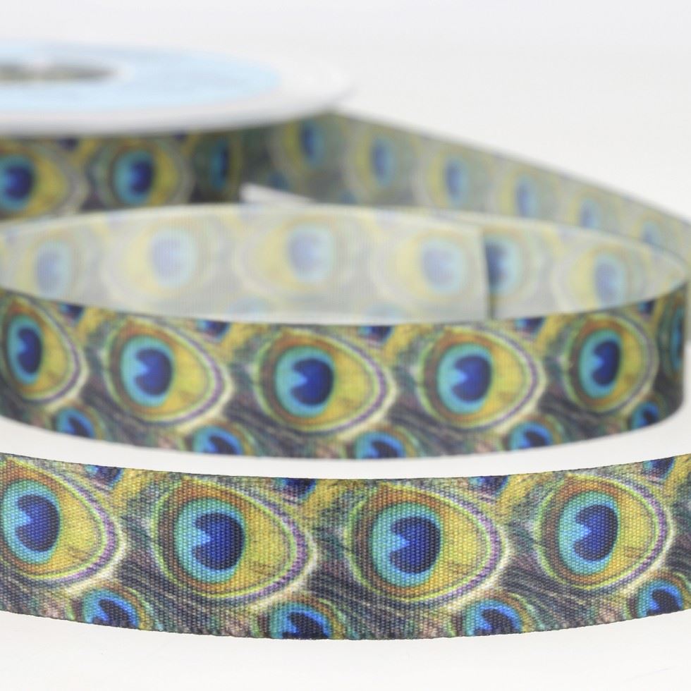 Stephanoise Peacock Ribbon Khaki