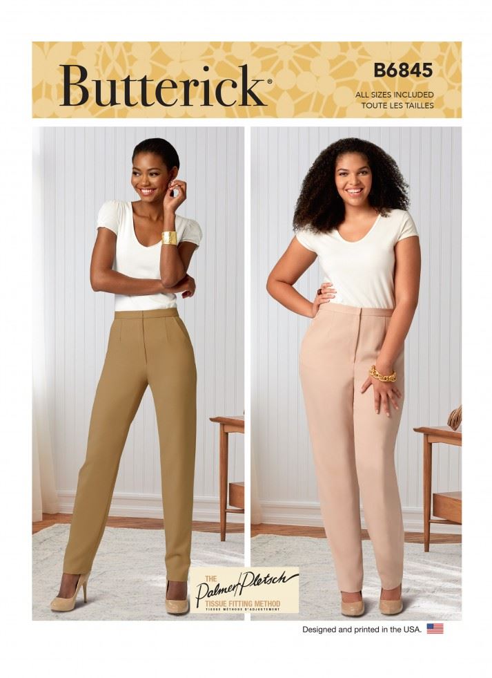 Butterick Paper Sewing Pattern 6845
 