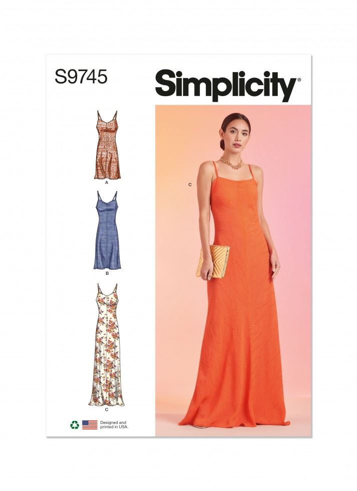Simplicity Paper Sewing Pattern 9745
 