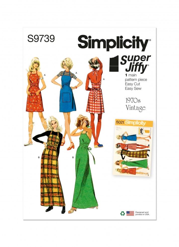 Simplicity Paper Sewing Pattern 9739
 