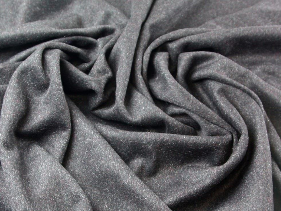 Mahogany Deadstock Wool Blend Coating Fabric