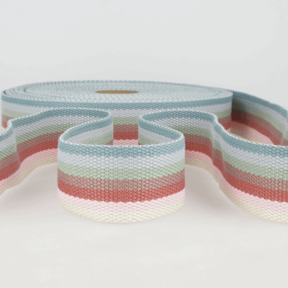 Stephanoise Striped Webbing Tape Vintage