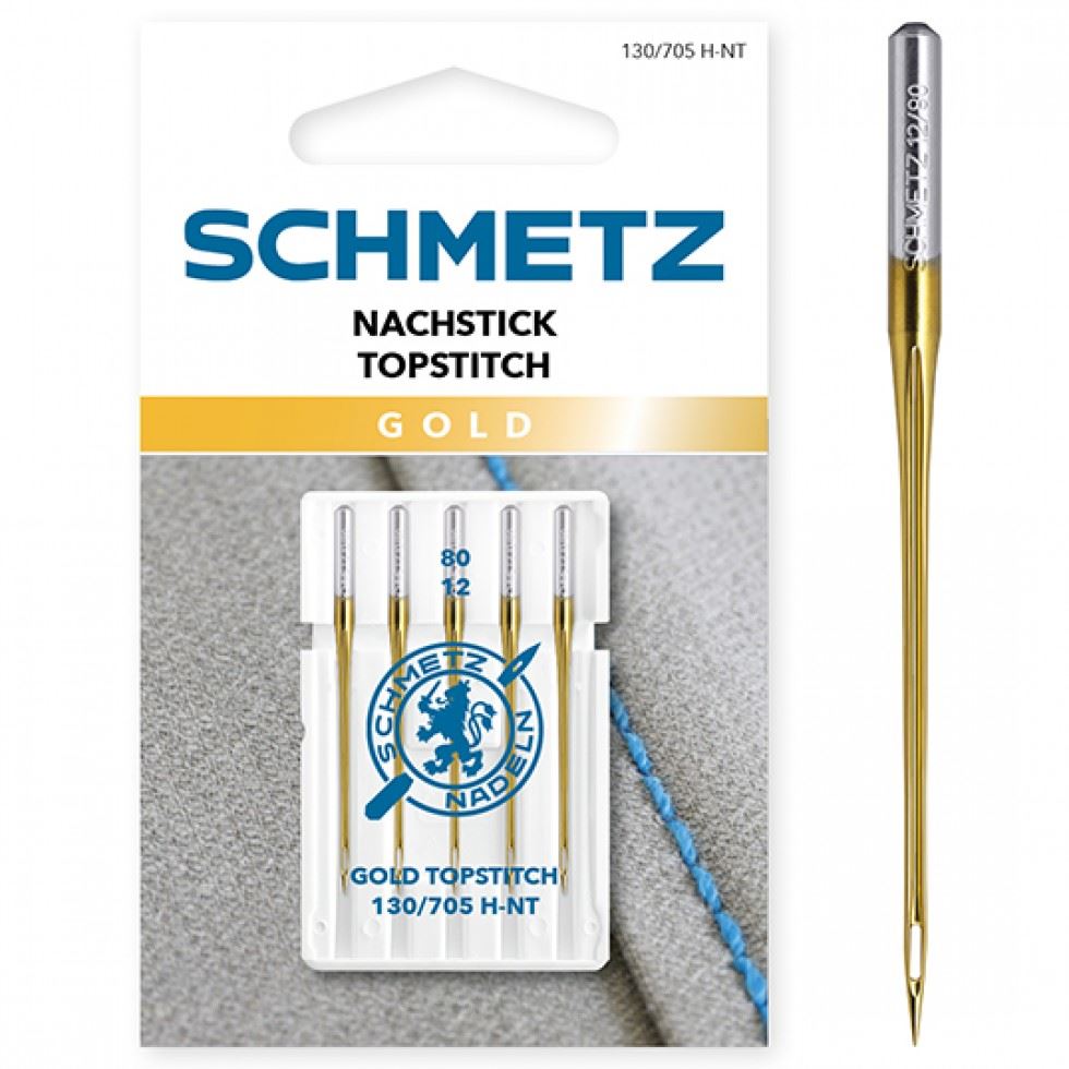 Schmetz Gold Topstitch Sewing Machine Needles