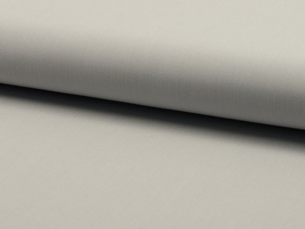Light Grey Deadstock Waterfall Twill Stretch Woven Suiting Fabric