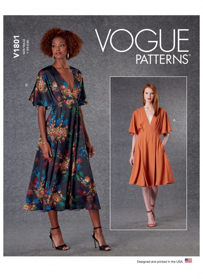 Vogue Paper Sewing Pattern 1801