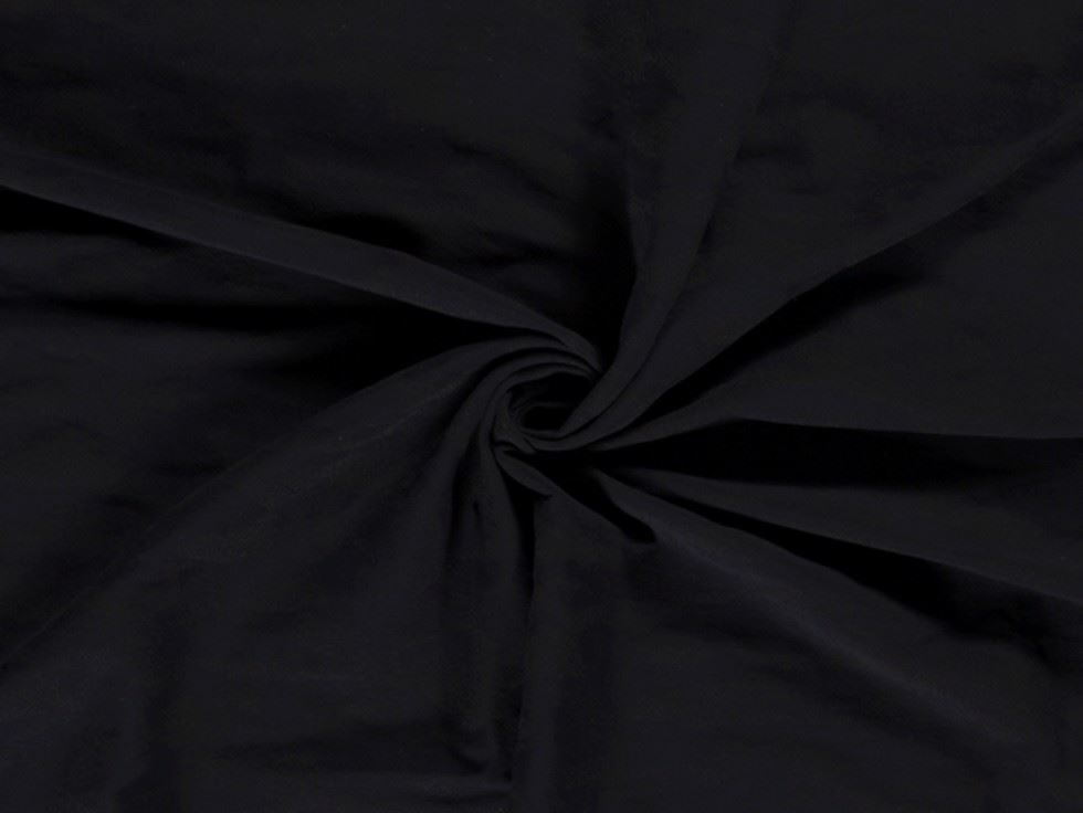 Navy Stretch Woven Viscose Bengaline Fabric