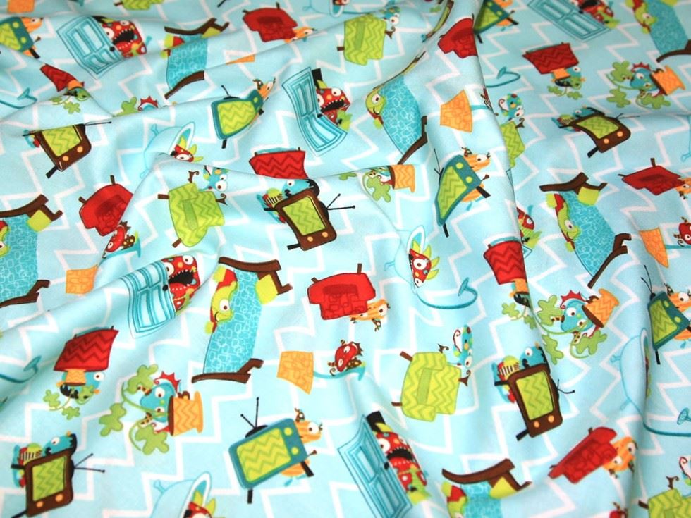 Camelot Fabrics Blue 100% Cotton Poplin Fabric