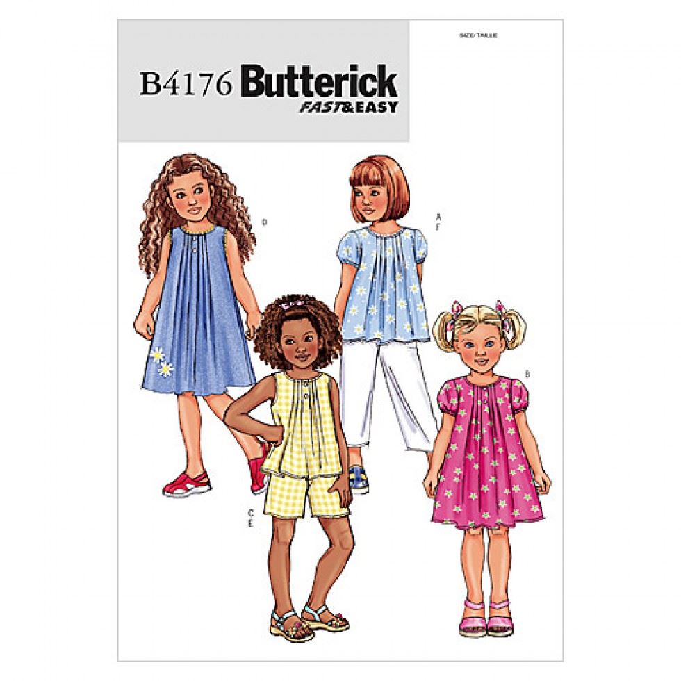 Butterick Paper Sewing Pattern 4176
 