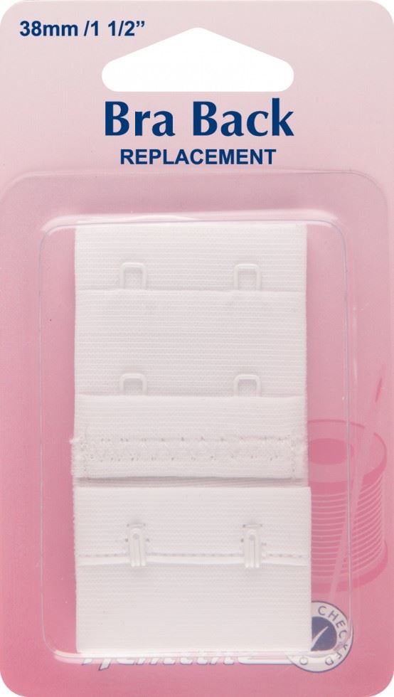 Hemline White Bra Back Replacements