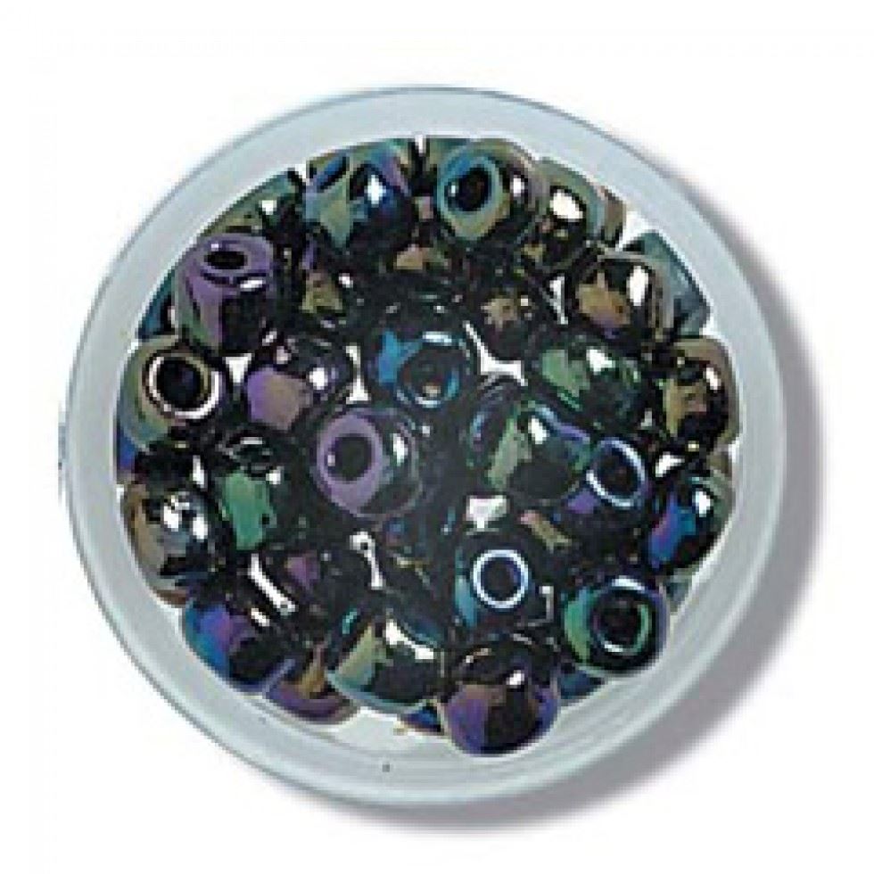 Trimits Rainbow Glass E Beads (Value Pack Of 5)