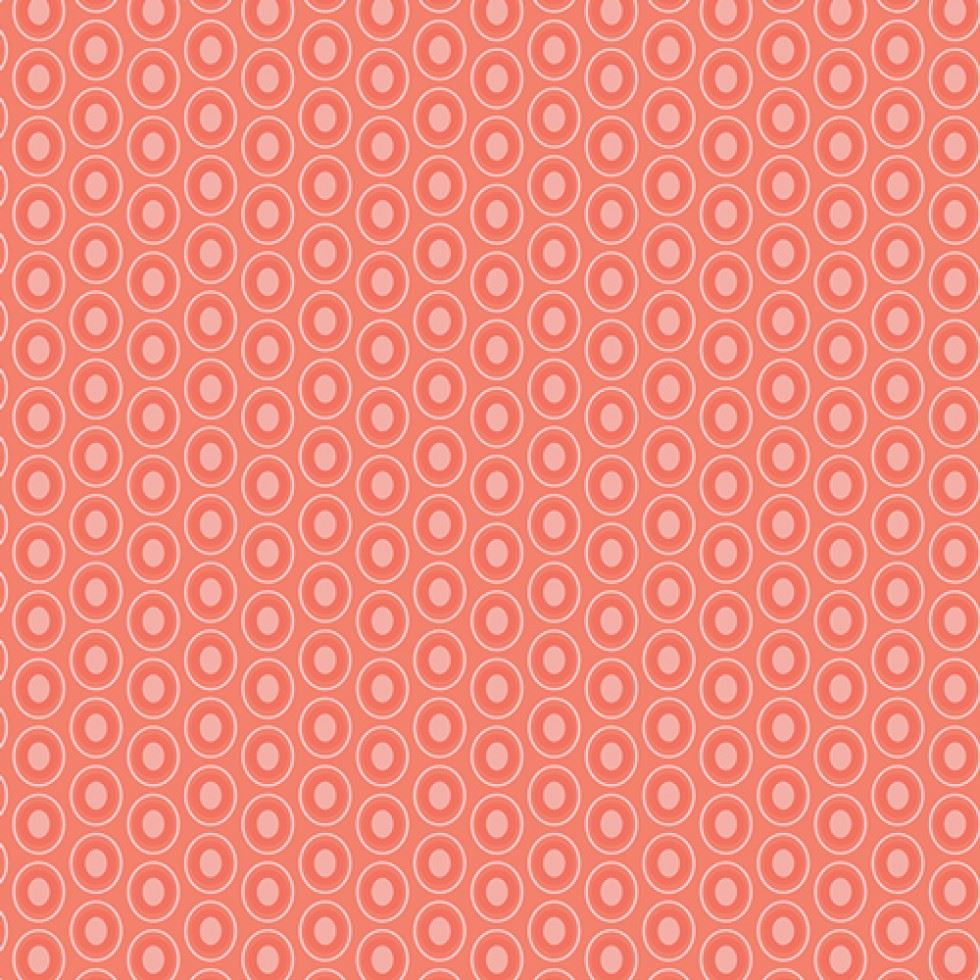 Art Gallery Fabrics Oval Elements 100% Cotton Poplin Fabric Pomelo