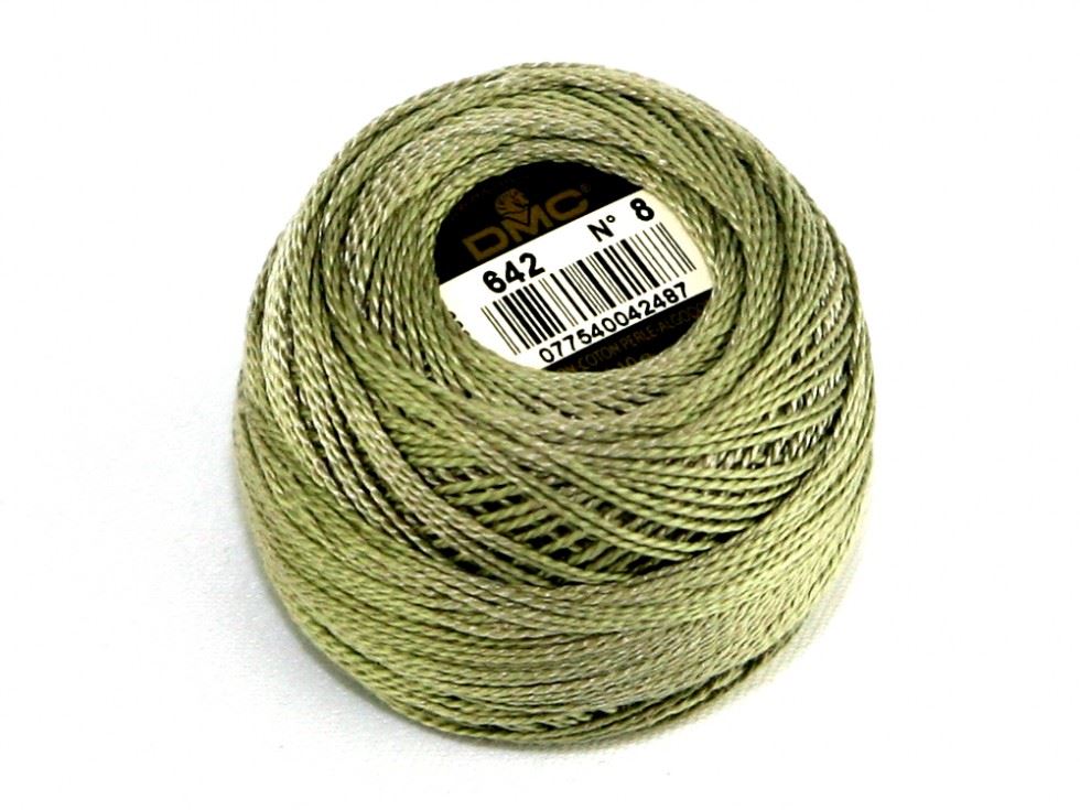 DMC Size 8 Cotton Perle Thread 642
 