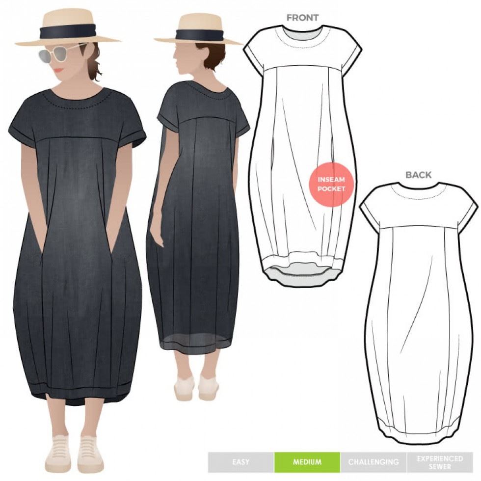 Style Arc Sewing Pattern Sydney Dress