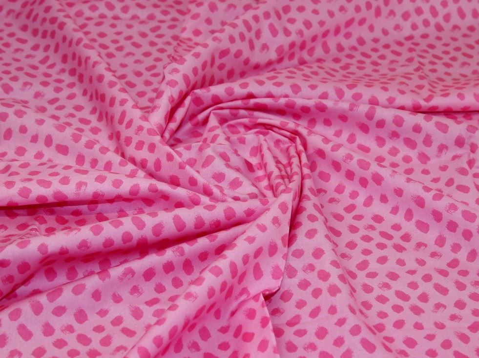 Pink Deadstock 100% Cotton Fabric