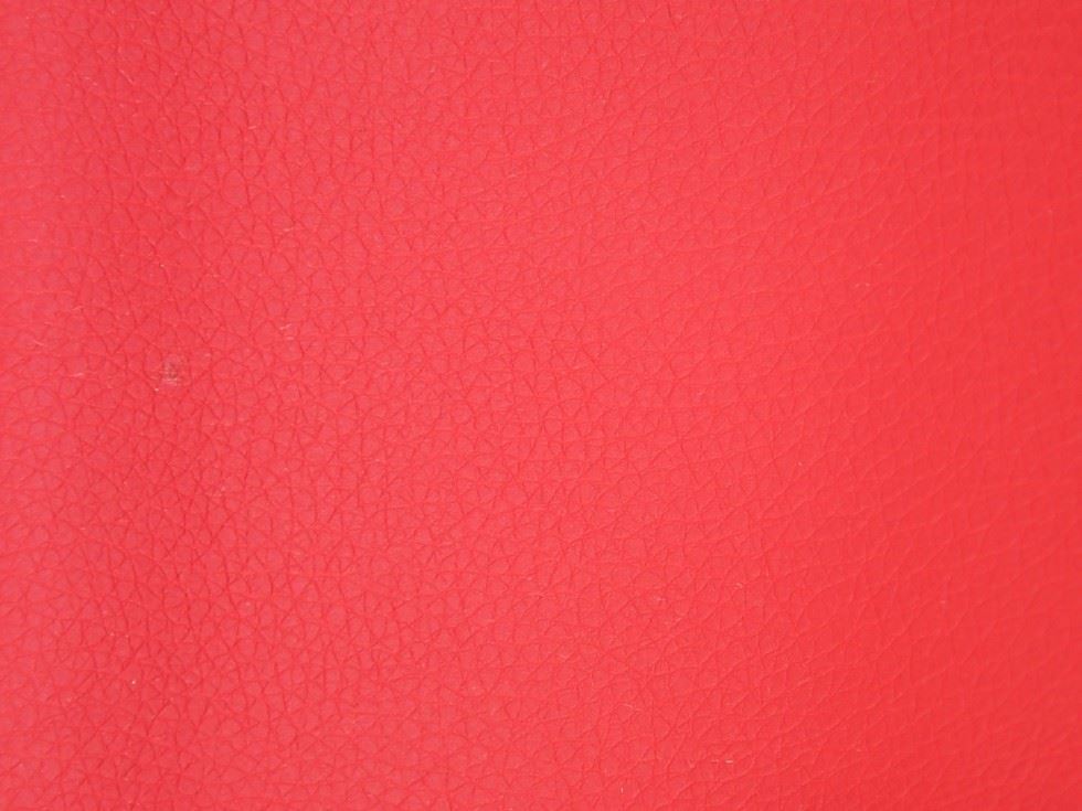 Stof France Heavy Soft Faux Leather Fabric Cherry