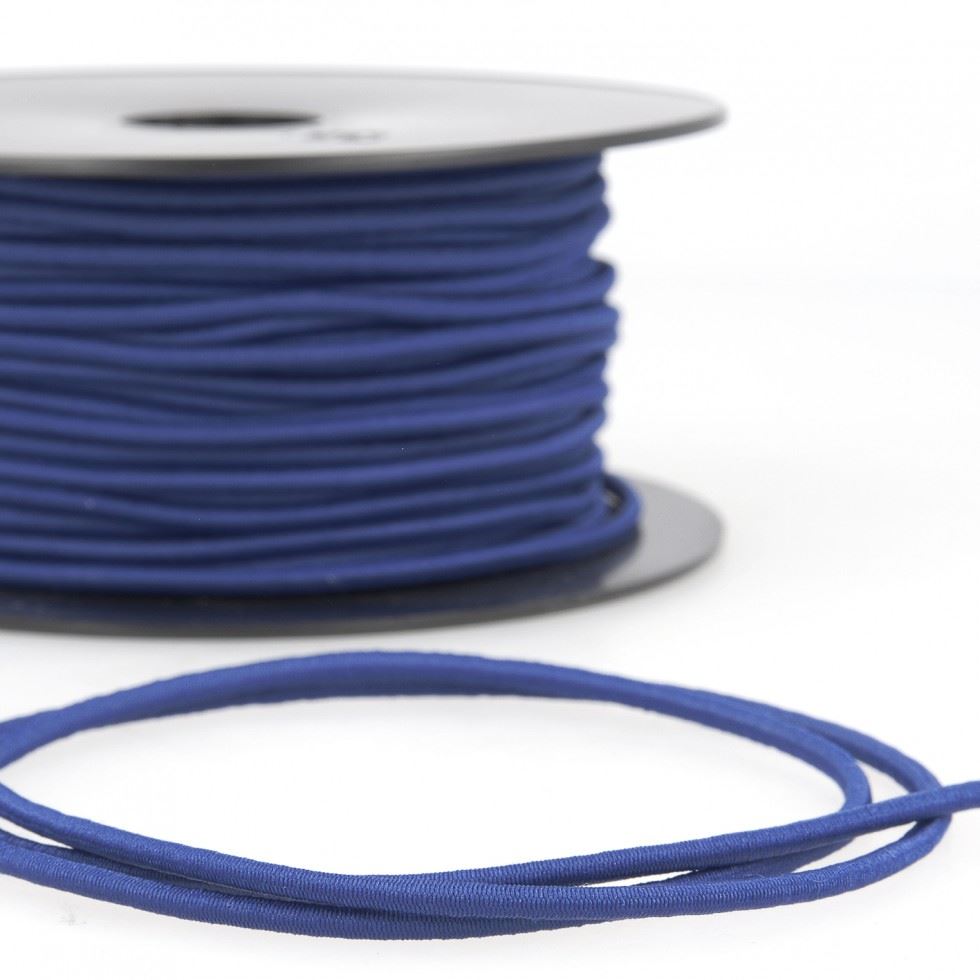 Stephanoise Round Elastic Cord Royal Blue