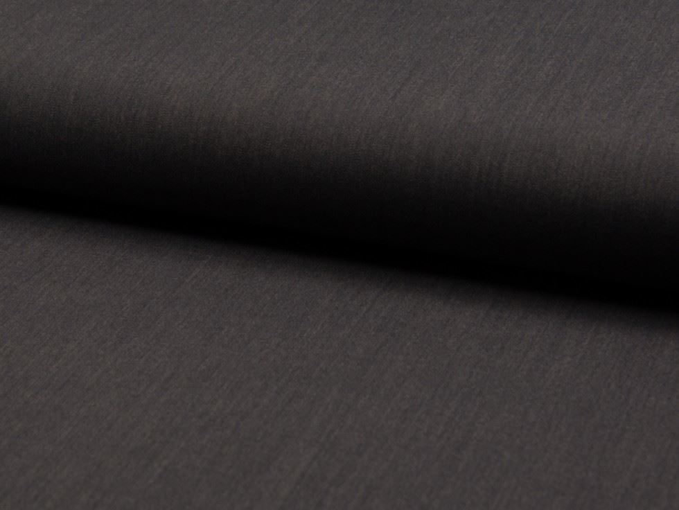 Grey Deadstock Waterfall Twill Stretch Woven Suiting Fabric