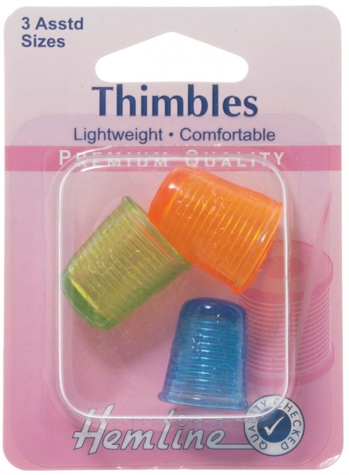 Image of Hemline Plastic Thimbles